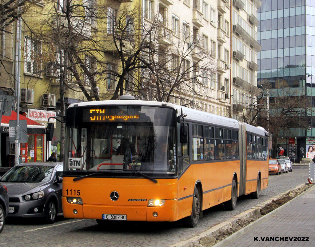 Sofia, Mercedes-Benz O345 Conecto I G # 1115