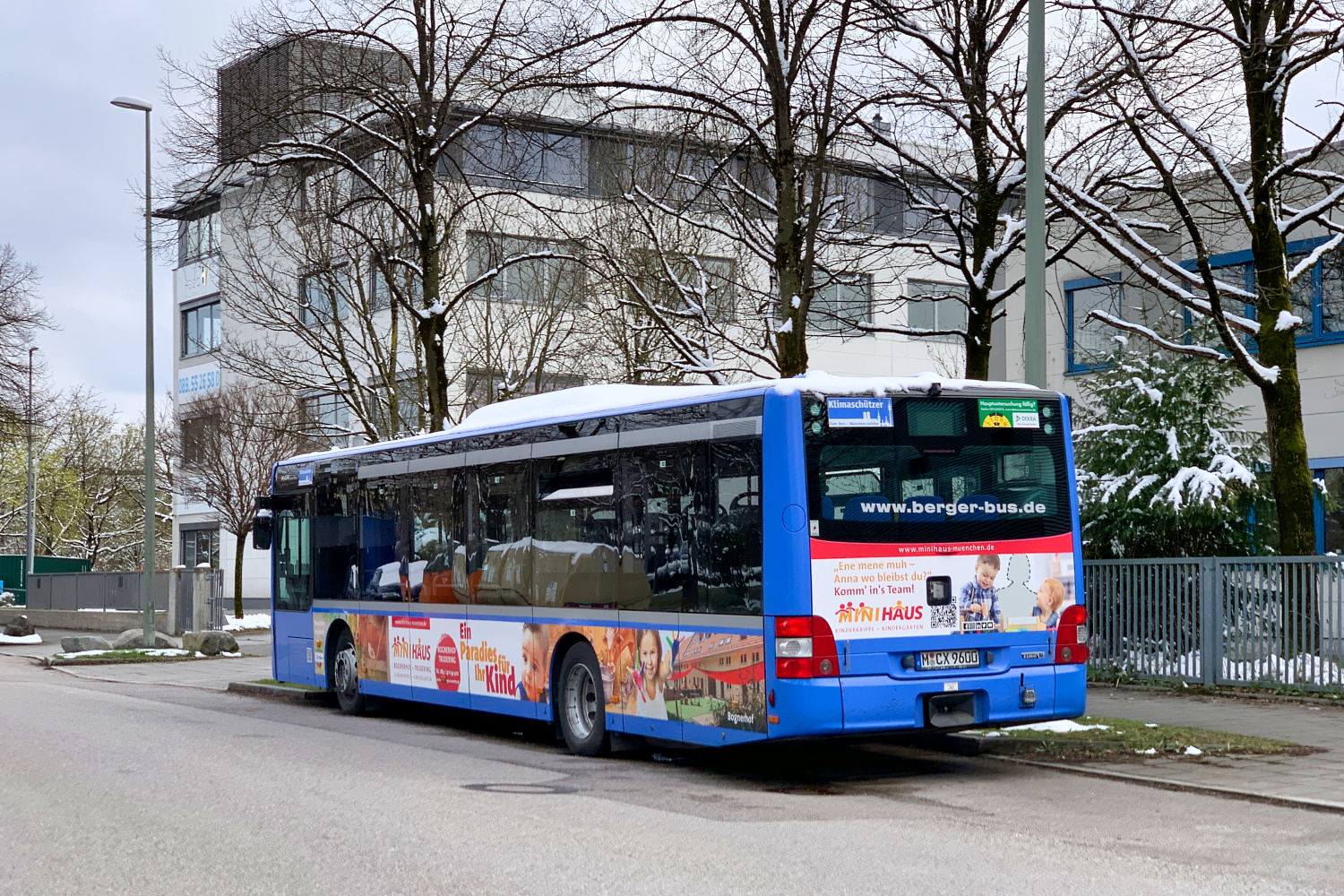 Munich, MAN A21 Lion's City NL363 # M-CX 9600