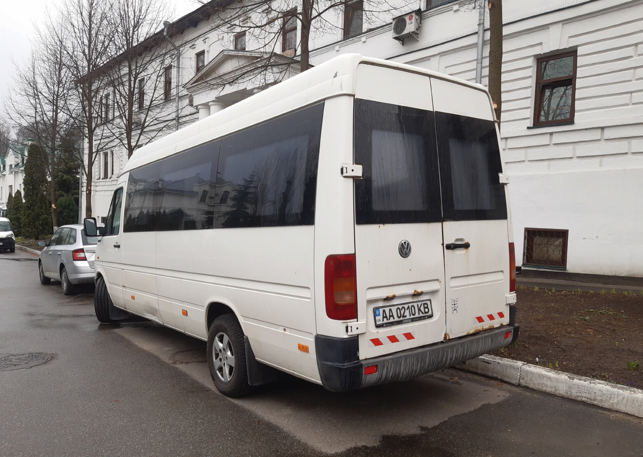 Kyiv, Volkswagen LT35 # АА 0210 КВ