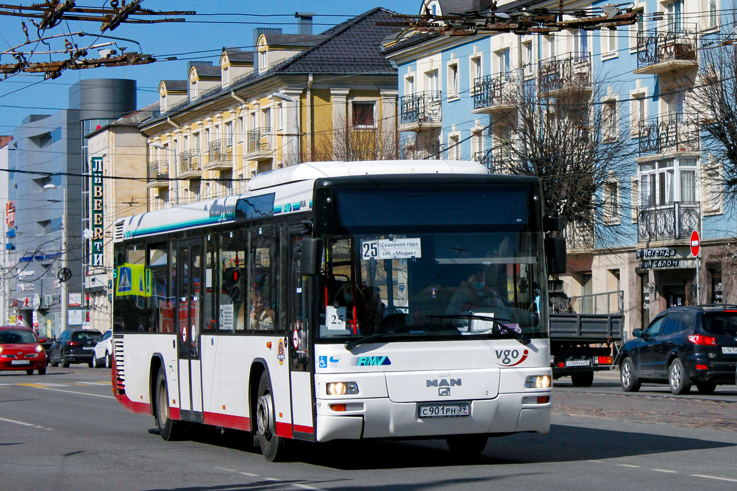 Kaliningrad, MAN A78 Lion's City TÜ EL263 # С 901 РН 39