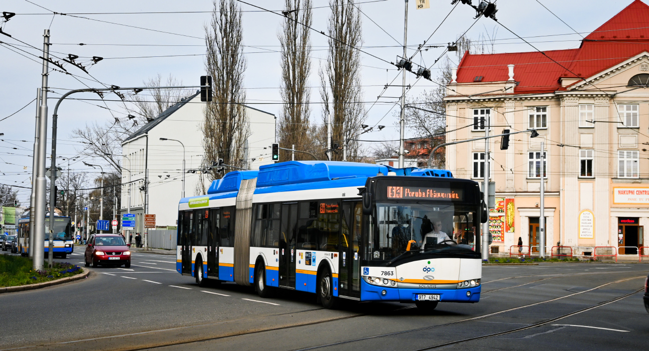 Ostrava, Solaris Urbino III 18 CNG č. 7863