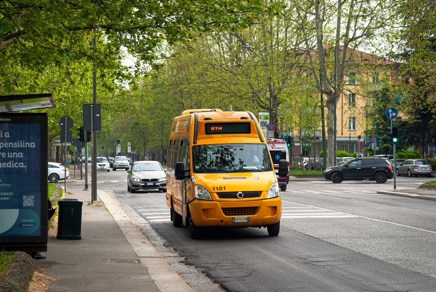 Milan, Irisbus Daily Way # 1181