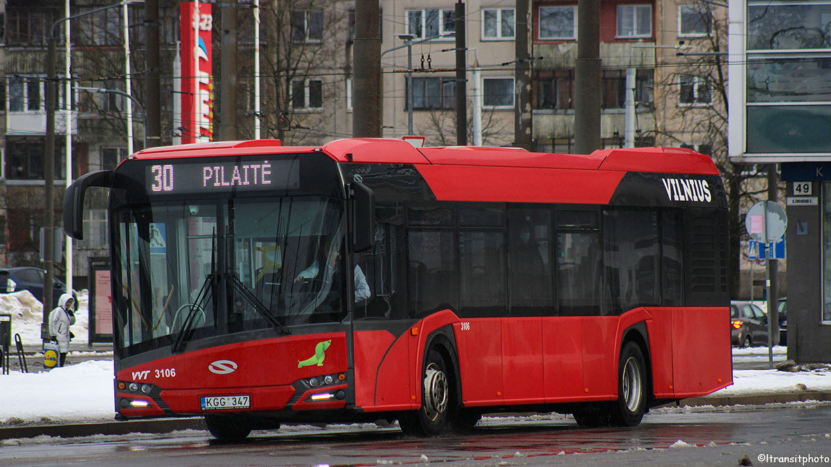 Vilnius, Solaris Urbino IV 12 Nr. 3106