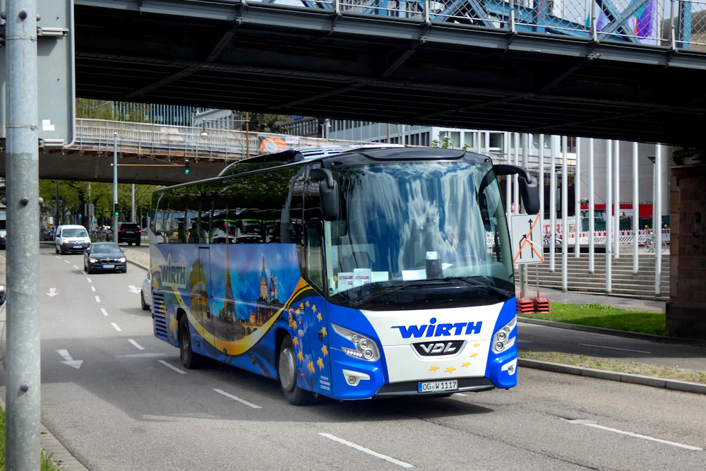 Offenburg, VDL Futura FHD2-129 # OG-W 1117; Freiburg im Breisgau — SEV Rheintalbahn