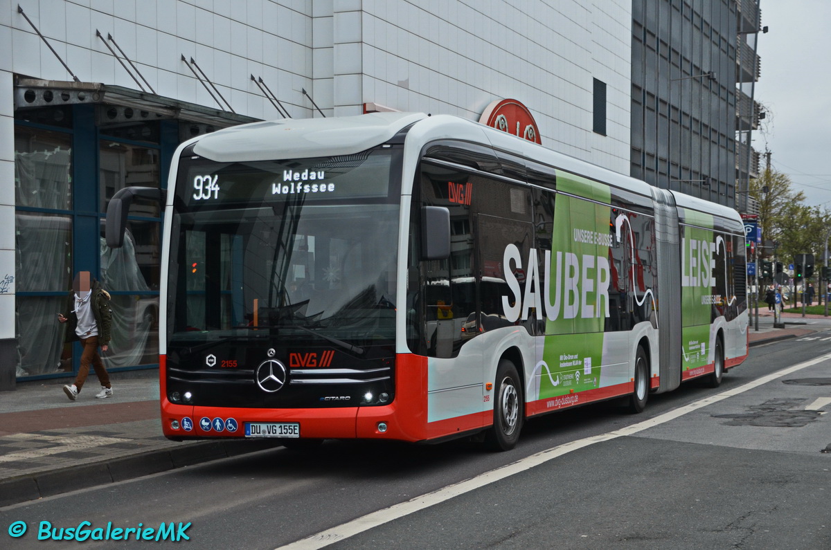 Duisburg, Mercedes-Benz eCitaro G # 2155