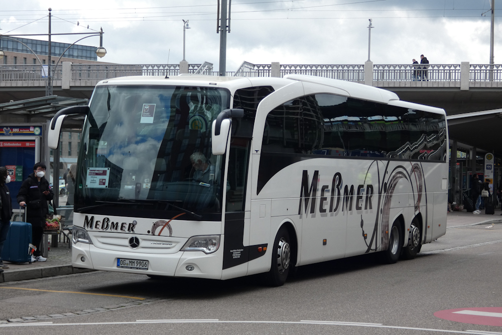 Offenburg, Mercedes-Benz Travego O580-16RHD M # OG-MM 9906; Freiburg im Breisgau — SEV Rheintalbahn