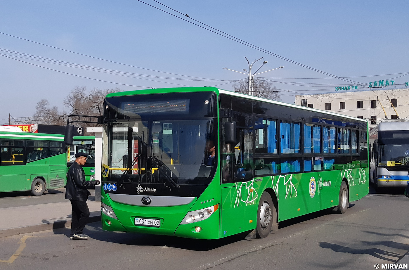 Almaty, Yutong ZK6118HGA # 031 CN 02