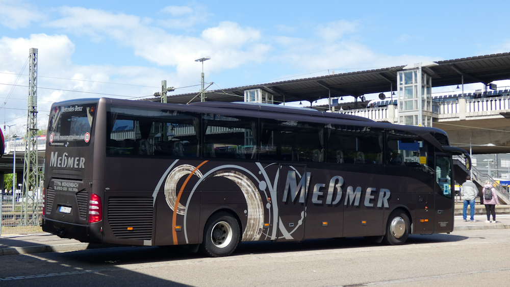 Offenburg, Mercedes-Benz Tourismo 15RHD-II Nr. OG-MM 9903; Freiburg im Breisgau — SEV Rheintalbahn