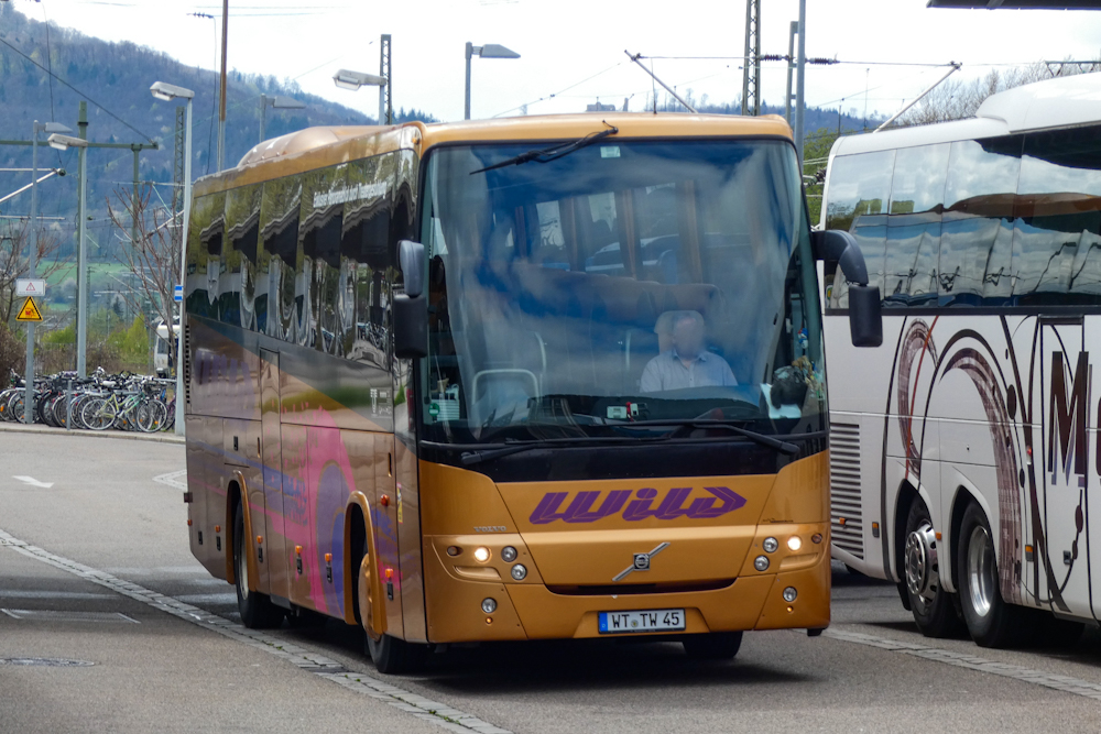 Waldshut, Volvo 9900 I # WT-TW 45; Freiburg im Breisgau — SEV Rheintalbahn