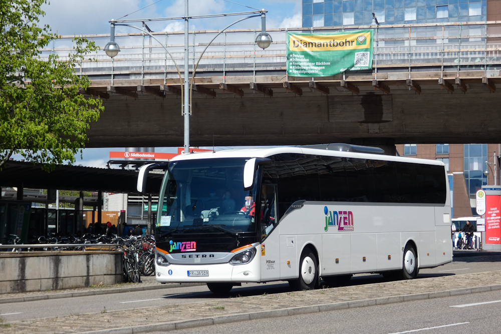 Freiburg im Breisgau, Setra S515MD # FR-JA 519; Freiburg im Breisgau — SEV Rheintalbahn