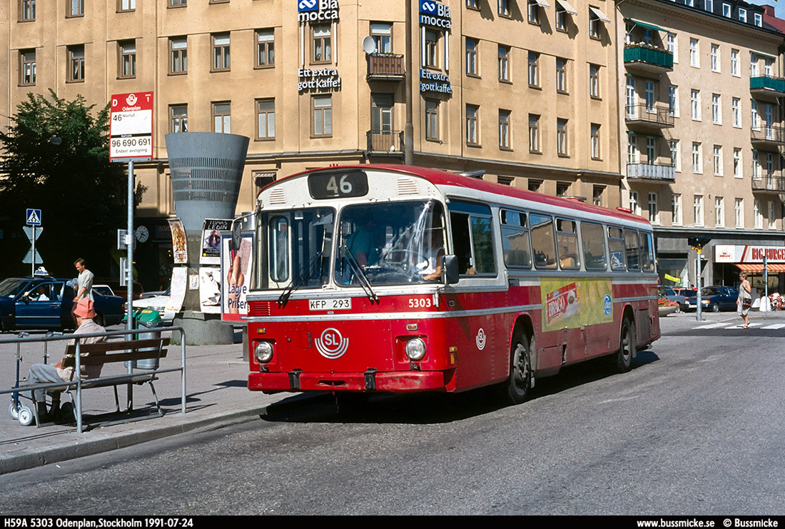 Sztokholm, Scania CR111M-59 # 5303