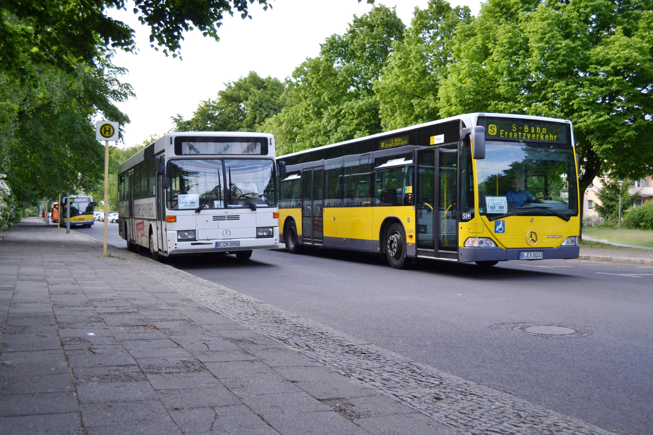 Berlin, Mercedes-Benz O530 Citaro № 539; Berlin, Mercedes-Benz O405 № B-CH 3990