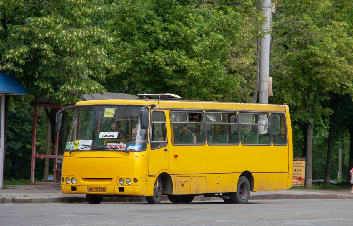 Kyiv, Богдан А09200 # АА 1173 АА