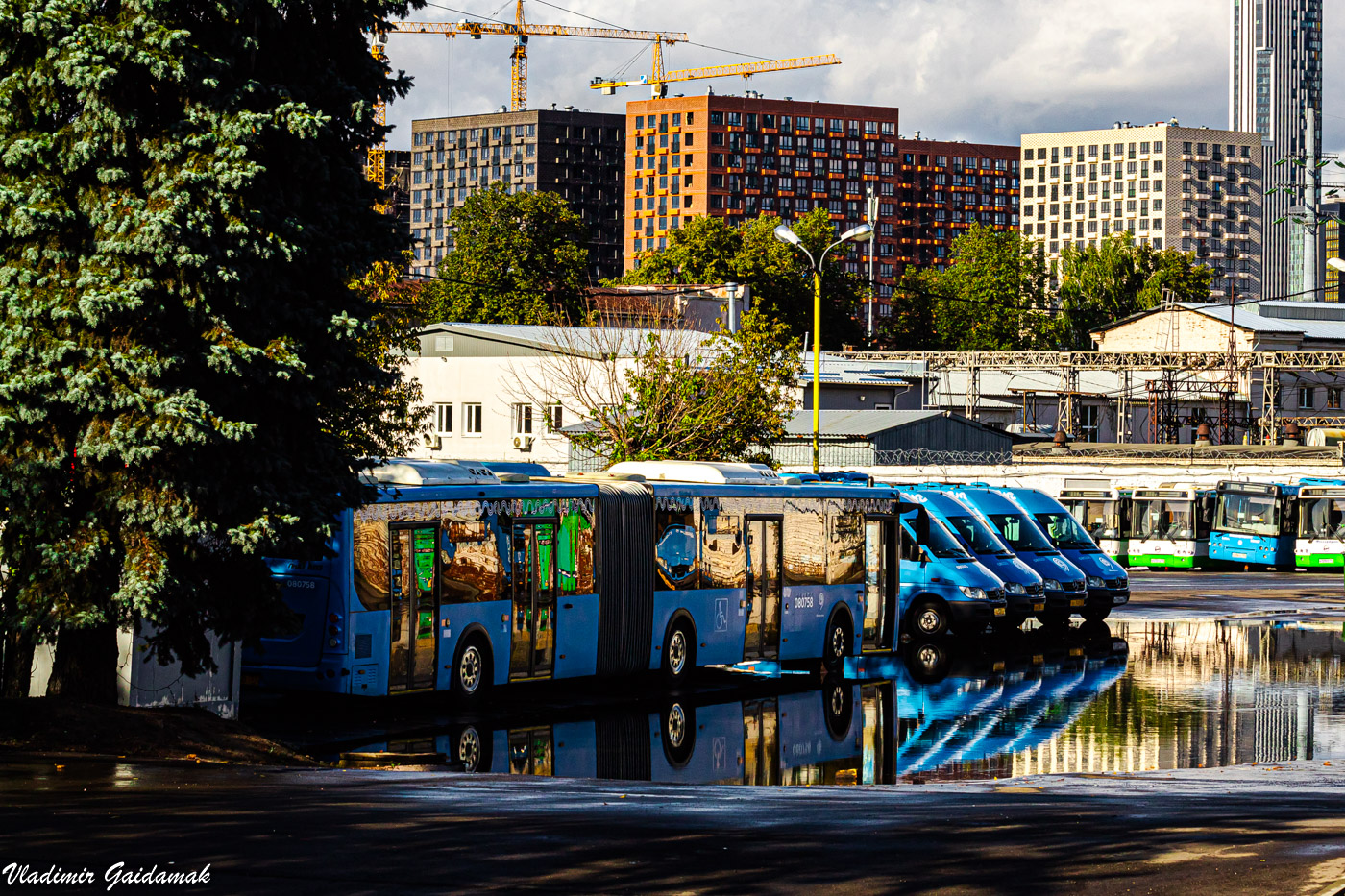 Moscow — Bus depots