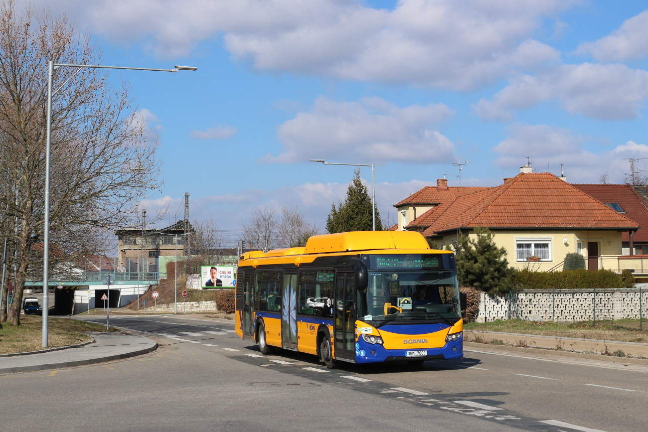 Břeclav, Scania Citywide LF CNG # 1BM 7603