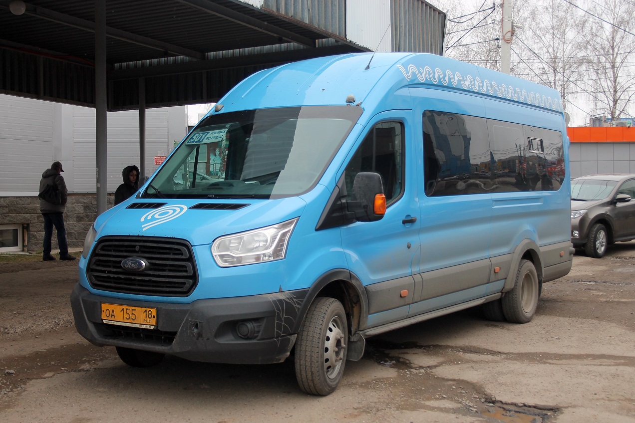 Izhevsk, Ford Transit 136T460 FBD [RUS] # ОА 155 18