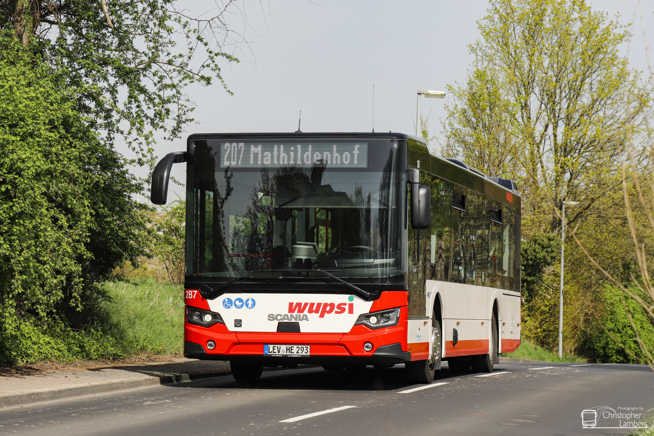 Leverkusen, Scania Citywide LF II 12M №: 287