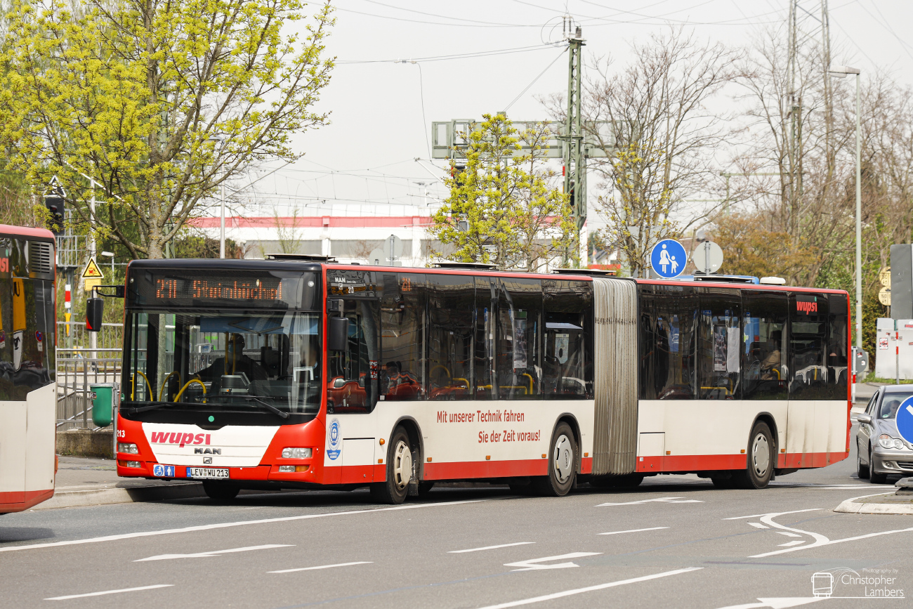 Leverkusen, MAN A23 Lion's City G NG323 # 213