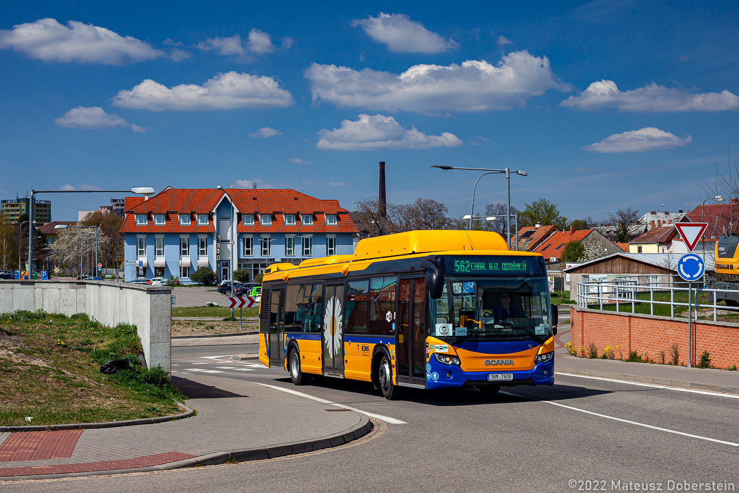 Břeclav, Scania Citywide LF CNG # 1BM 7608