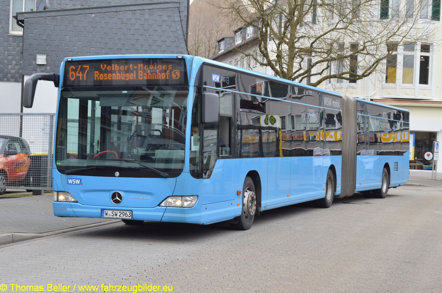 Wuppertal, Mercedes-Benz O530 Citaro Facelift G # 0963