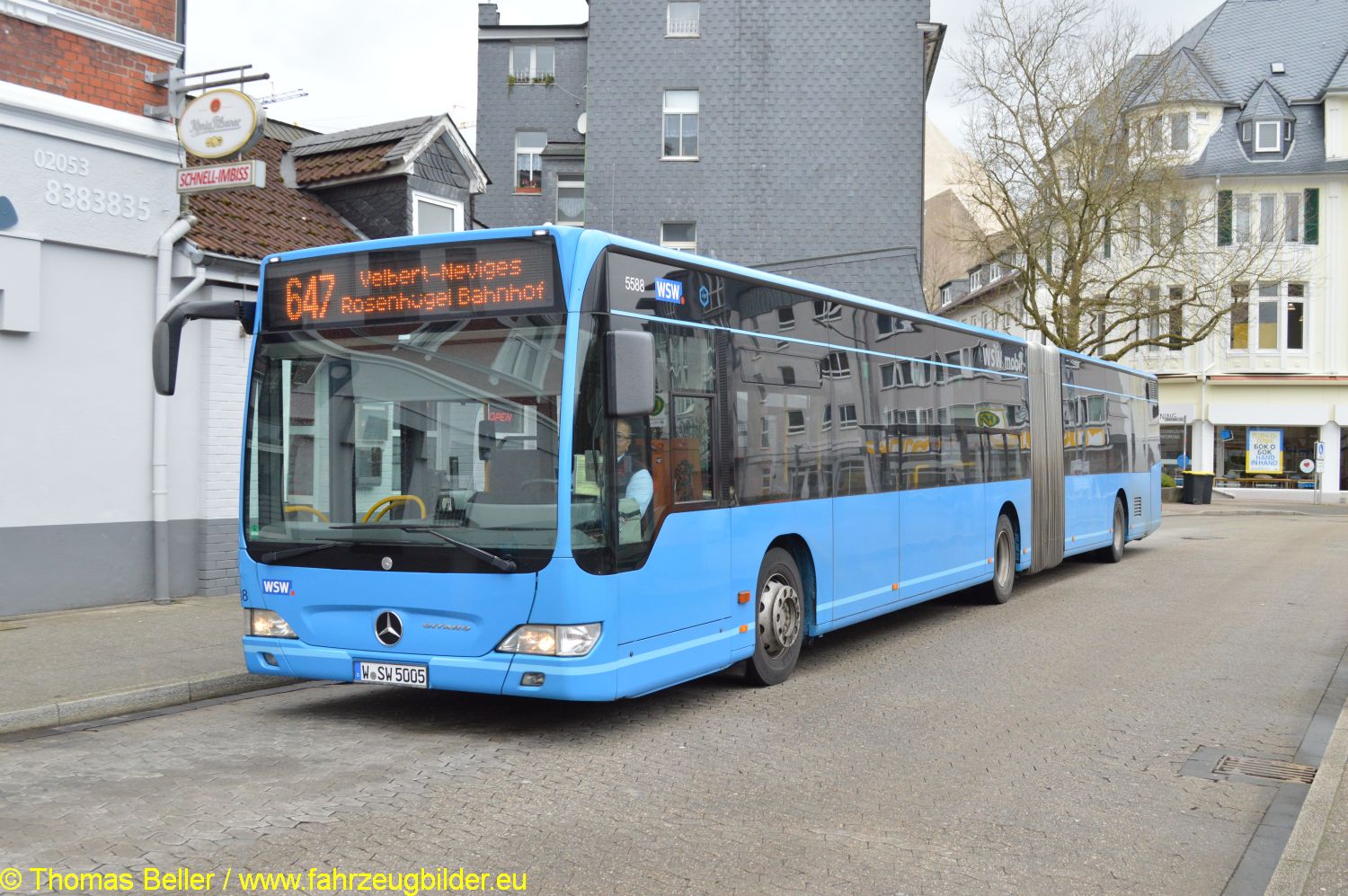 Wuppertal, Mercedes-Benz O530 Citaro Facelift G # 5588