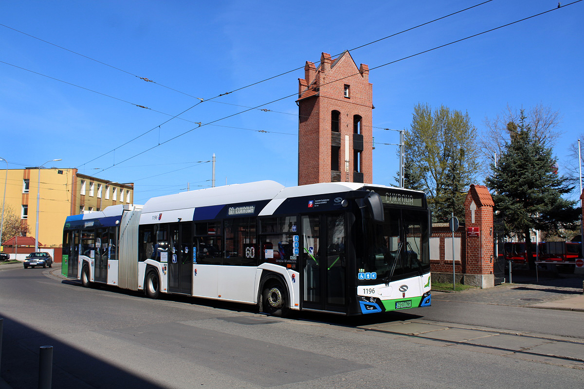Szczecin, Solaris Urbino IV 18 electric č. 1196
