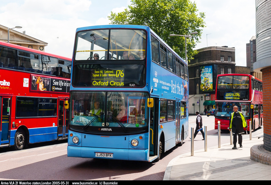 London, TransBus ALX400 # VLA21