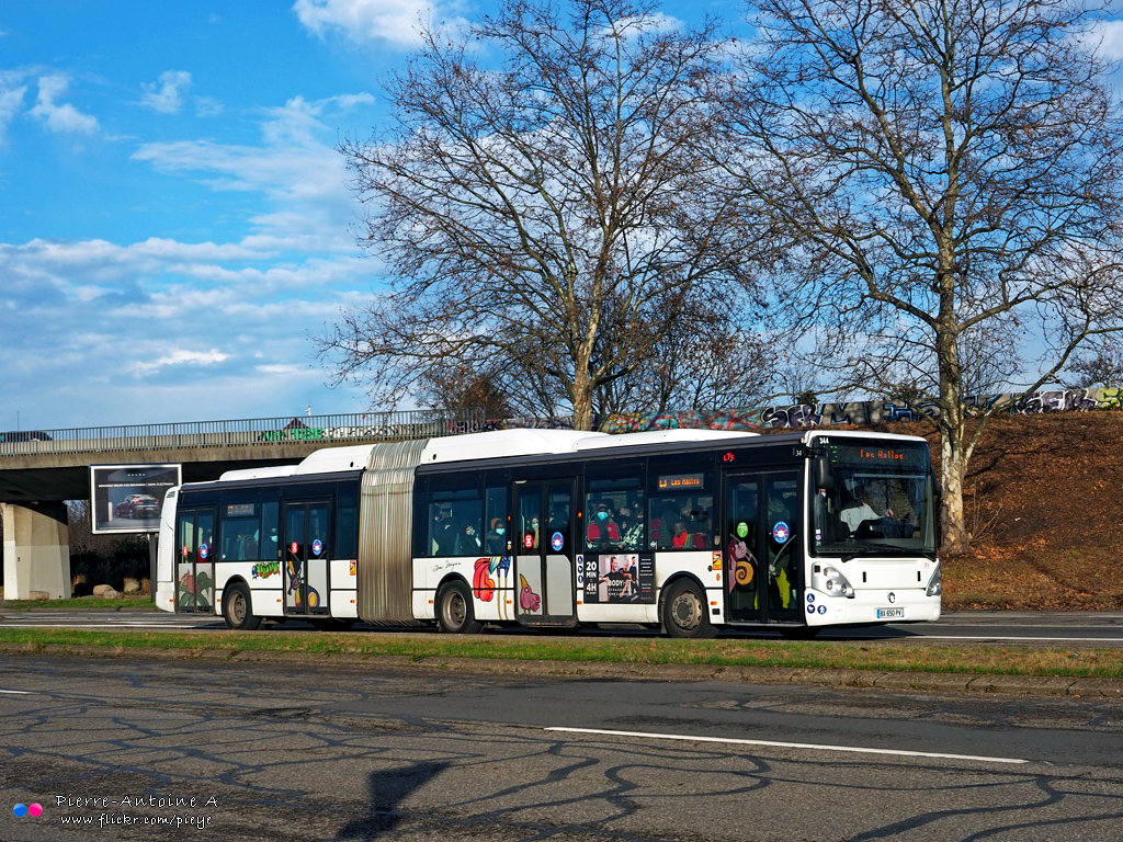 Strasbourg, Irisbus Citelis 18M CNG č. 344