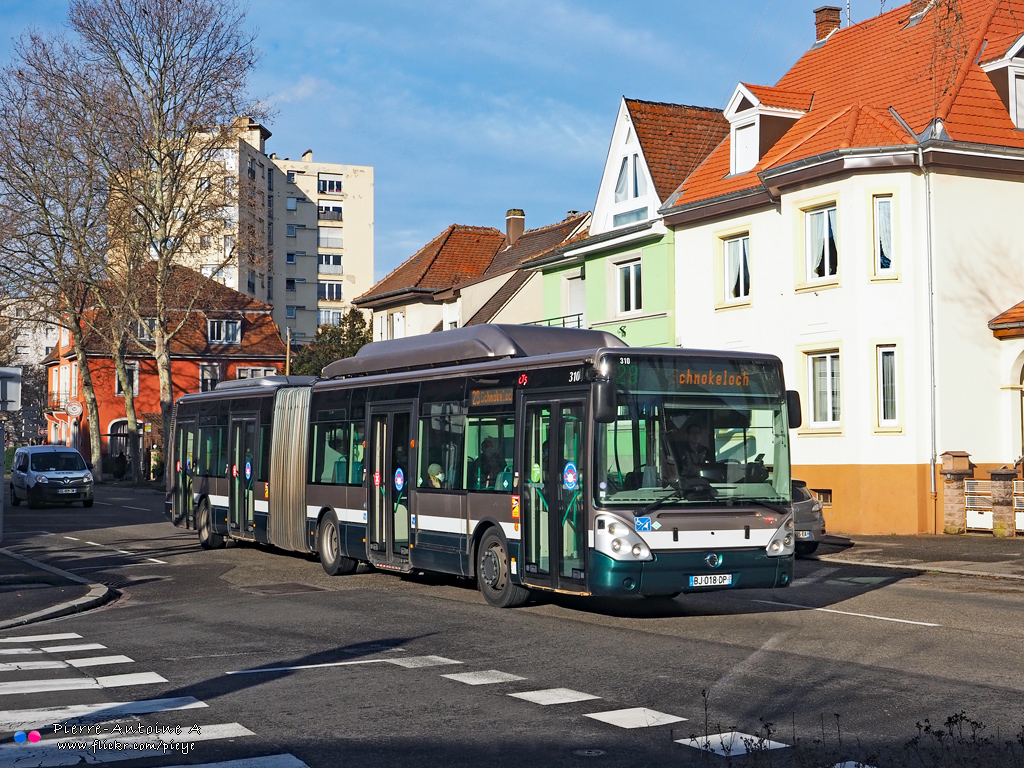 Strasbourg, Irisbus Citelis 18M CNG # 310