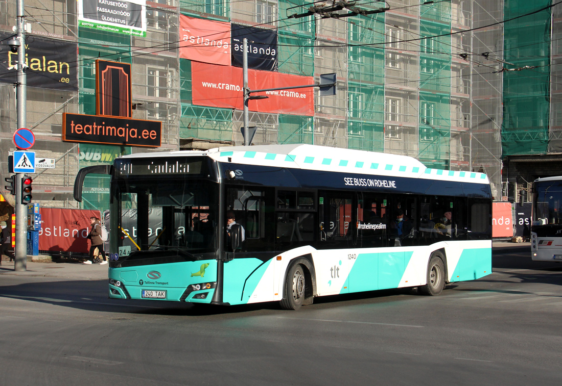 Tallinn, Solaris Urbino IV 12 CNG č. 1240