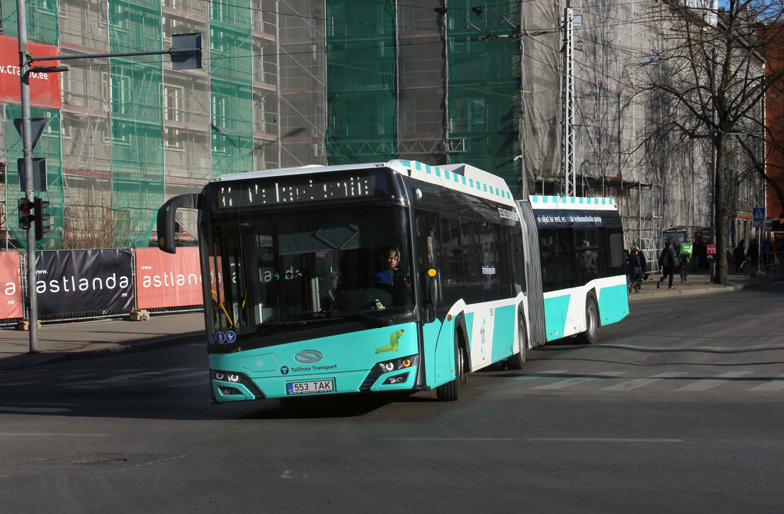 Таллин, Solaris Urbino IV 18 CNG № 1553