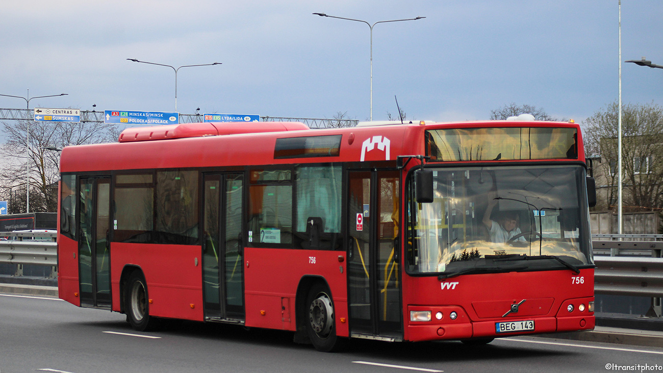 Vilnius, Volvo 7700 №: 756