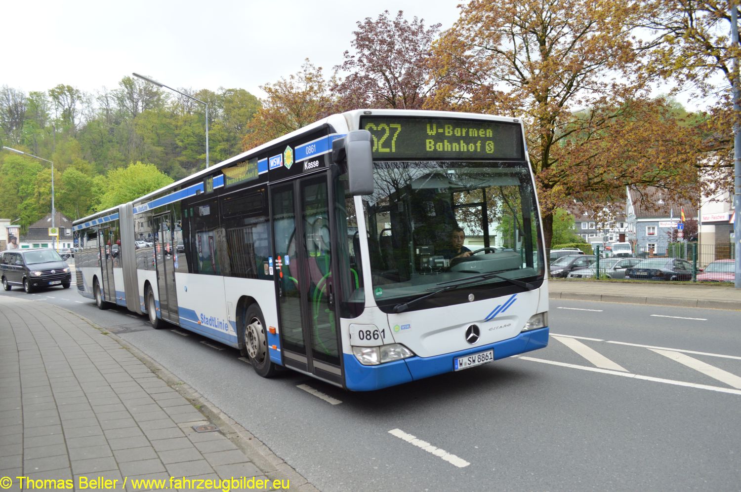 Wuppertal, Mercedes-Benz O530 Citaro Facelift G # 0861