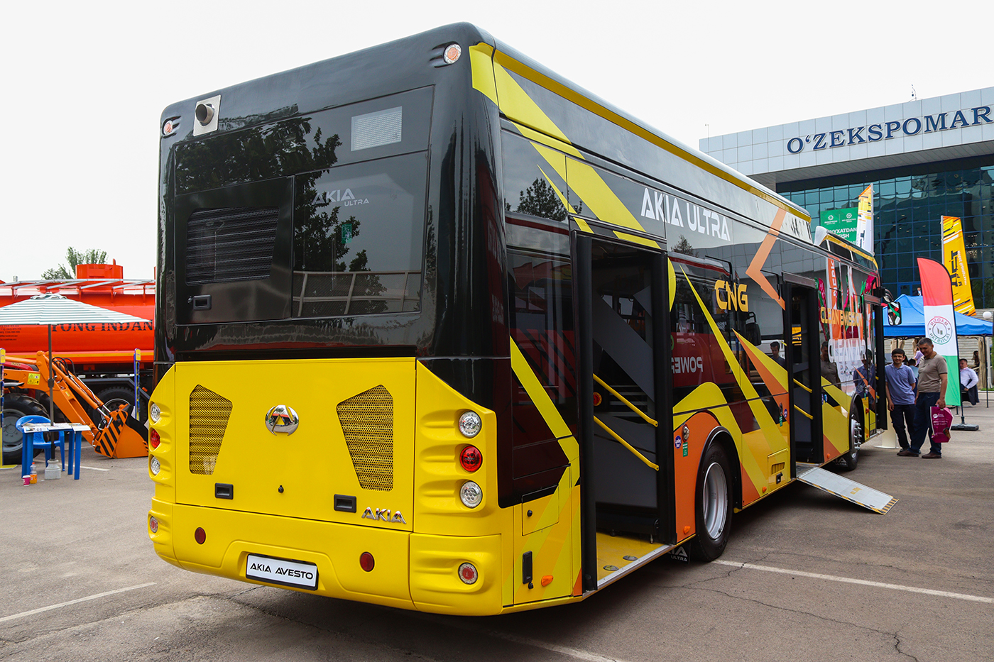 Dushanbe, Akia Ultra LF12 CNG # б/н; Tashkent — "Innoprom-2022" exhibition