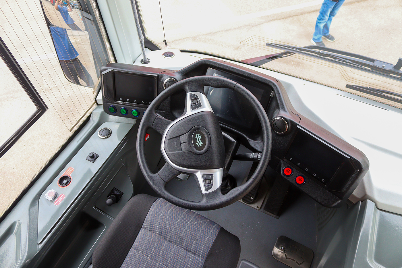 Minsk, BKM E3210E "Olgerd" # [Е321Е-1]; Tashkent — "Innoprom-2022" exhibition