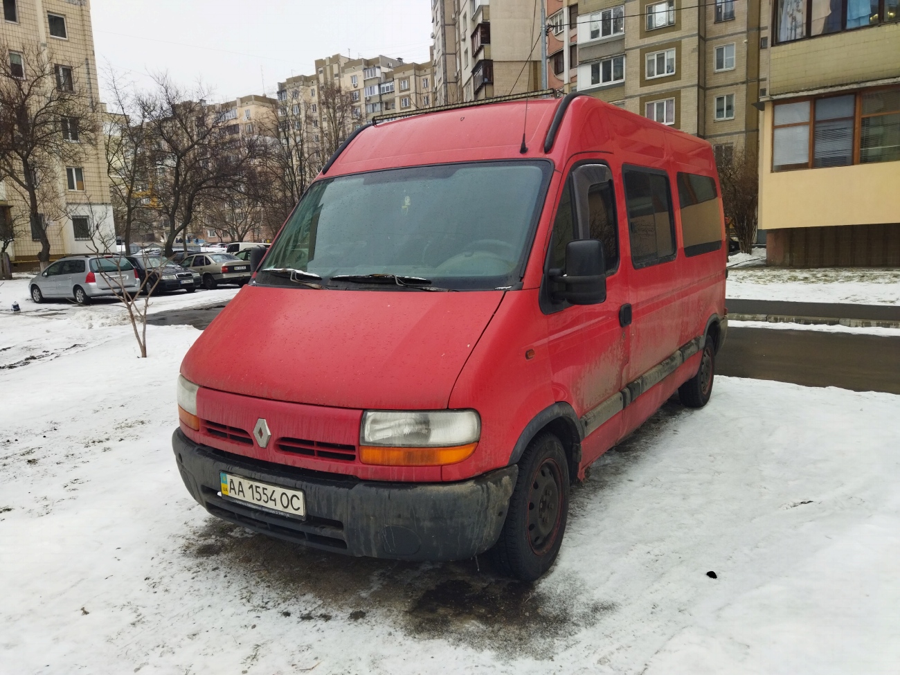 Kyiv, Renault Master № АА 1554 ОС