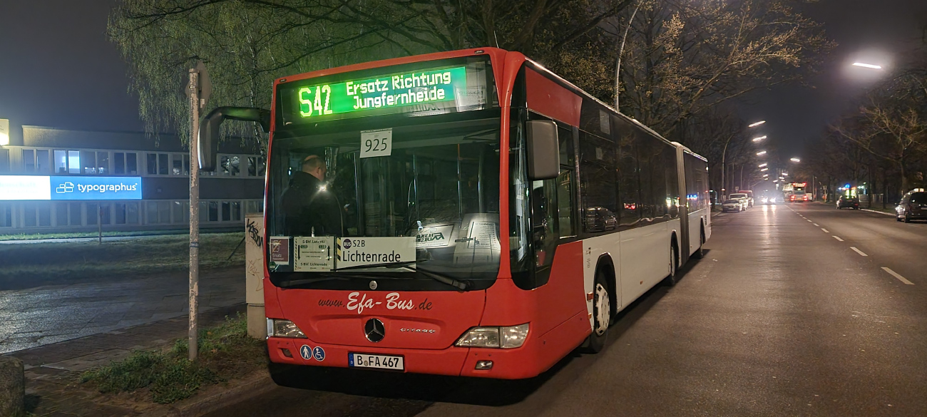 Berlin, Mercedes-Benz O530 Citaro Facelift G # B-FA 467