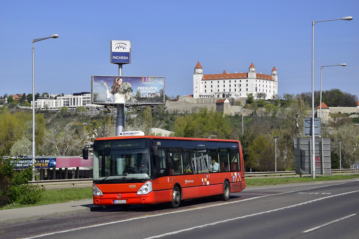Bratislava, Irisbus Citelis 12M # 4008