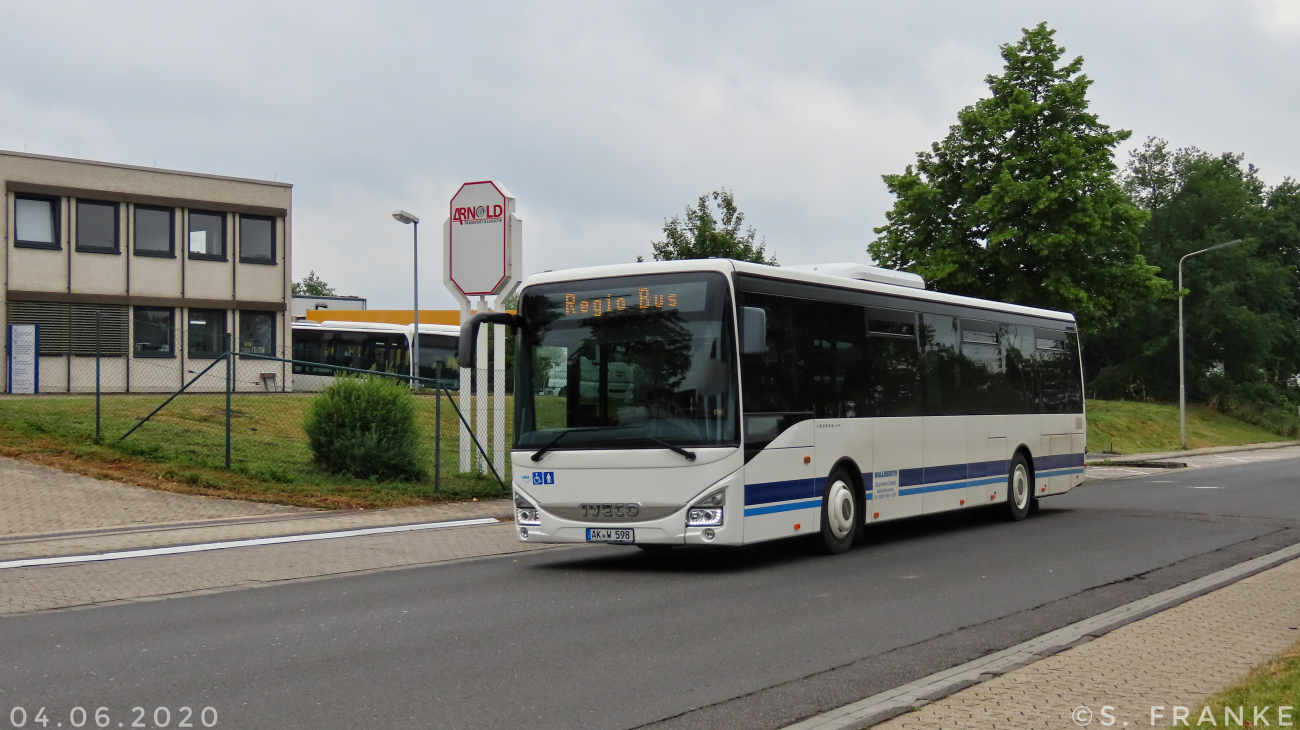 Altenkirchen (Westerwald), IVECO Crossway LE Line 12M č. AK-W 598