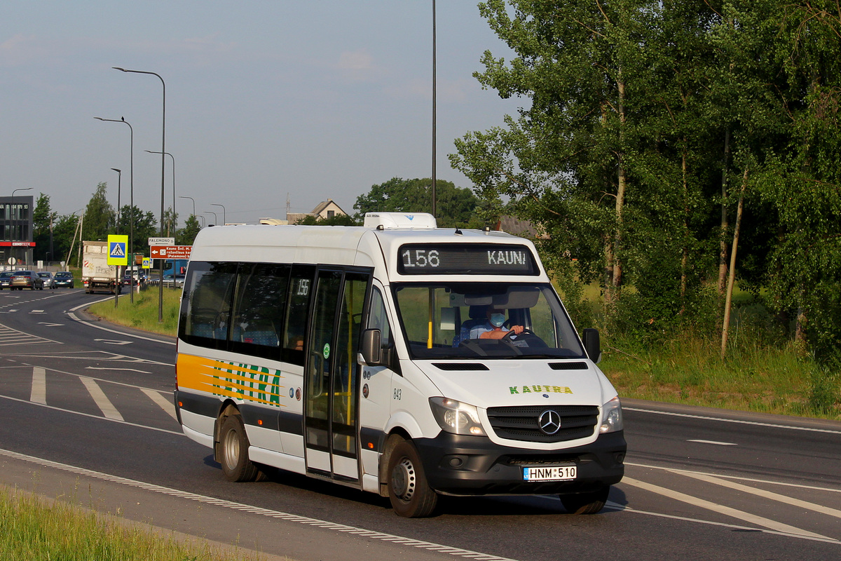 Kaunas, Altas Cityline (MB Sprinter 516CDI) No. 843