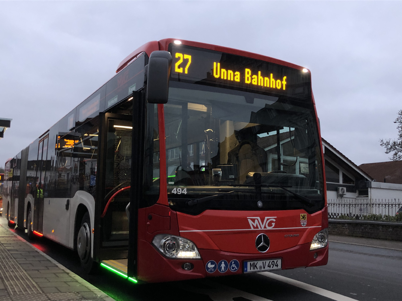 Люденшайд, Mercedes-Benz Citaro C2 G № 494