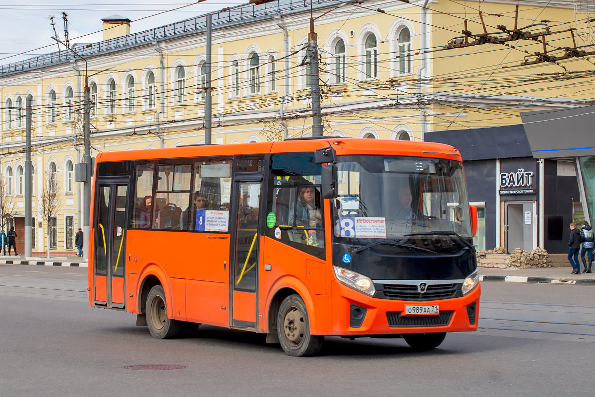 Тула, ПАЗ-320435-04 "Vector Next" (3204ND, 3204NS) № О 989 АА 71