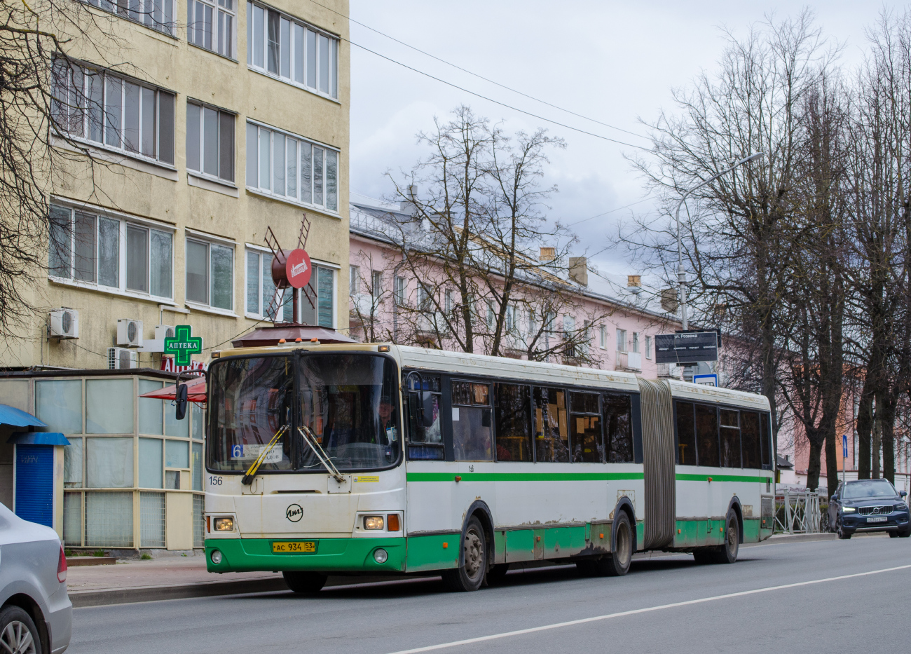 Великий Новгород, ЛиАЗ-6212.00 № 156