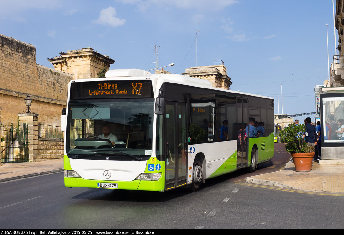 Malta, Mercedes-Benz O530 Citaro # BUS 375