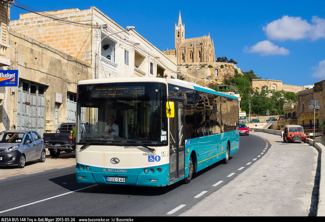 Malta, King Long XMQ6127J №: BUS 148