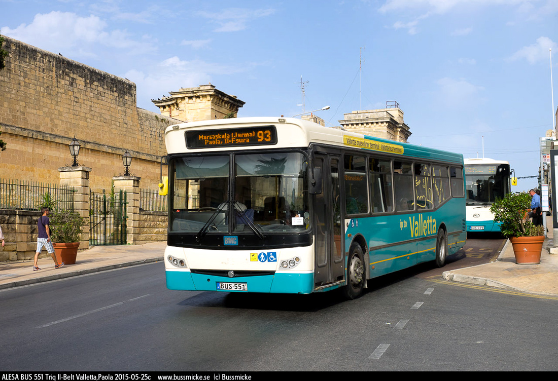 Malta, BMC Falcon # BUS 551
