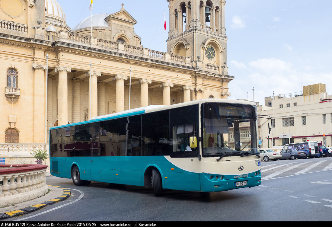 Malta, King Long XMQ6127J # BUS 121