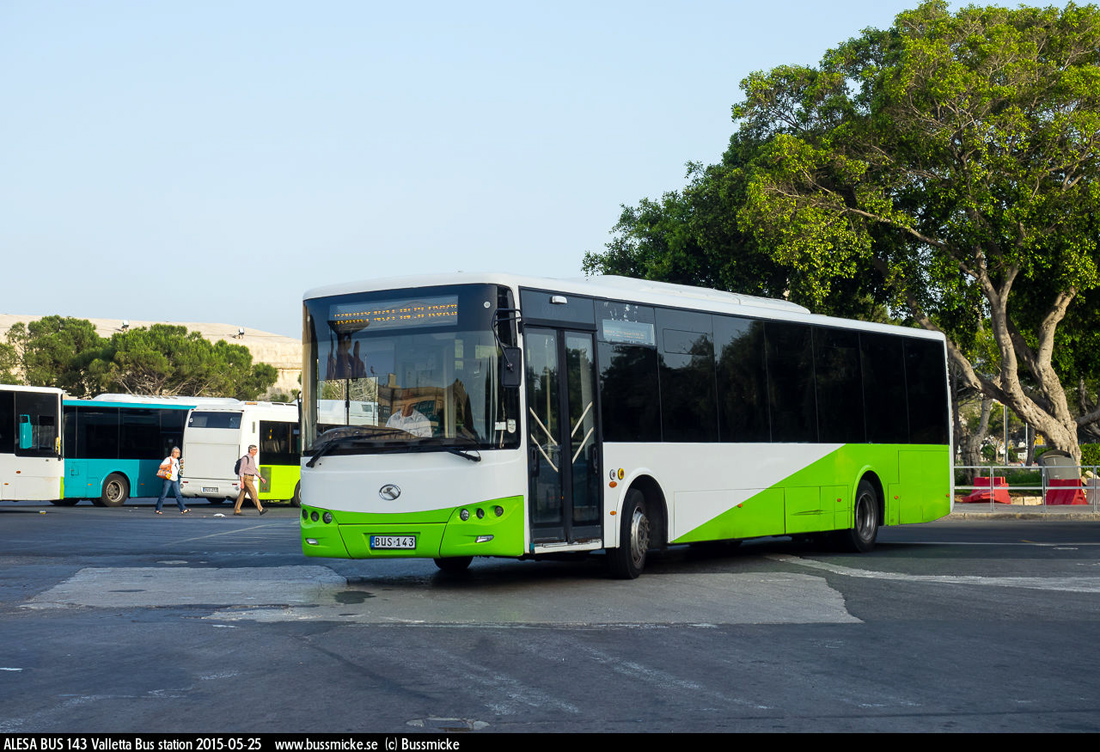 Malta, King Long XMQ6127J # BUS 143