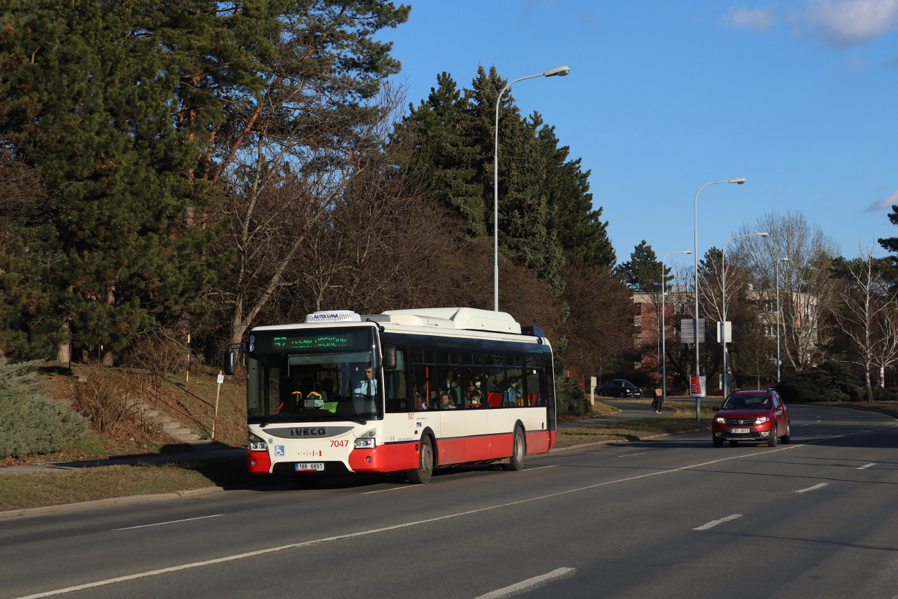 Brno, IVECO Urbanway 12M CNG nr. 7047