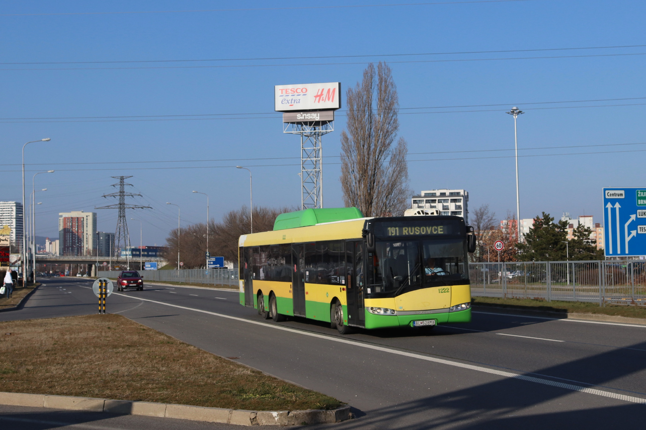Bratislava, Solaris Urbino III 15 CNG # 1222